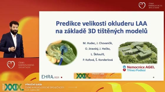 video: PREDIKCE VELIKOSTI KATETRIZAN IMPLANTOVANHO OKLUDERU OUKA LEV SRDEN SN POMOC 3D TISKU