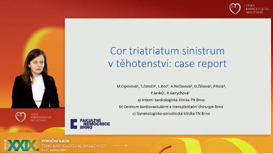 video: COR TRIATRIATUM SINISTRUM V THOTENSTV: CASE REPORT