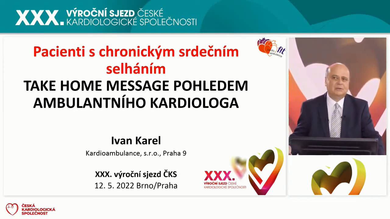 video: TAKE HOME MESSAGE POHLEDEM AMBULANTN KARDIOLOGIE.