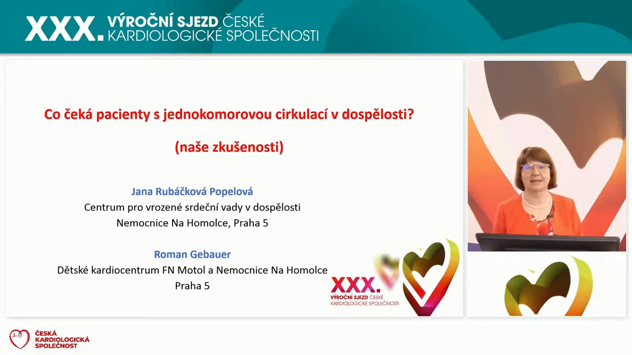 video: CO EK PACIENTY S JEDNOKOMOROVU CIRKULAC V DOSPLOSTI? POHLED KARDIOLOGA A CHIRURGA.